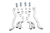 AWE Tuning 18-19 BMW M5 (F90) 4.4T AWD Axle-back Exhaust - Track Edition (Chrome Silver Tips)
