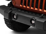 Raxiom 07-22 Jeep Wrangler JK/JL Axial Series Tri-Bar LED Fog Lights- White
