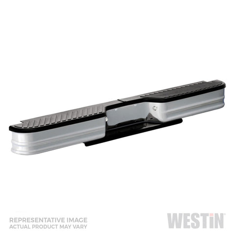 Westin/Fey 67-96 F-Series Style Side / 97-98 F-250/350 HD Surestep Universal Bumper - Silver