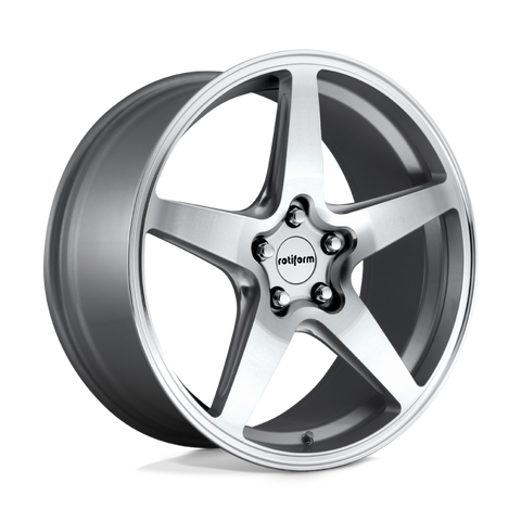 Rotiform R147 WGR Wheel 18x8.5 5x112 45 Offset - Gloss Silver