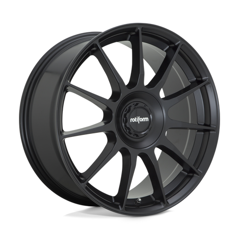 Rotiform R168 DTM Wheel 19x8.5 5x112 45 Offset - Satin Black
