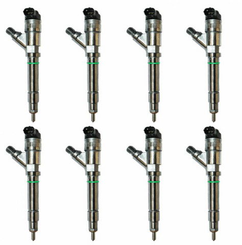 Exergy 06-07 Chevy Duramax LBZ Reman 45% Over Injector (Set of 8)