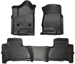 Husky Liners 2015 Chevy/GMC Suburban/Yukon XL WeatherBeater Combo Black Front&2nd Seat Floor Liners