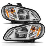 ANZO 2002-2014 Freightliner M2 LED Crystal Headlights (Pair)