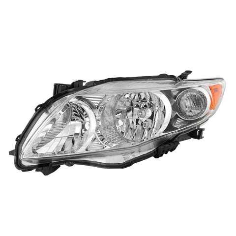 xTune Toyota Corolla 2009-2010 Driver Side Headlight -OEM Left HD-JH-TCO09-OE-L