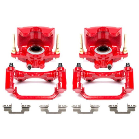Power Stop 07-16 Cadillac Escalade Rear Red Calipers w/Brackets - Pair