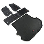 Rugged Ridge Floor Liner Front/Rear/Cargo Black 1999-2004 Jeep Grand Cherokee WJ