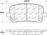 StopTech Street Touring Brake Pads