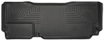 Husky Liners 11-15 Ford F250/F350/F450 Super Duty Ext Cab WeatherBeater Black 2nd Seat Floor Liners