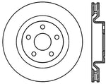 StopTech Power Slot 08-09 Pontiac G8 Front Right Slotted Cryo Rotor
