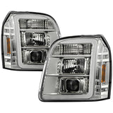 Spyder GMC Yukon 07-14/Denali 07-14 /XL 07-14 V2 Projector Headlights - Chrome PRO-YD-GY07V2SI-C