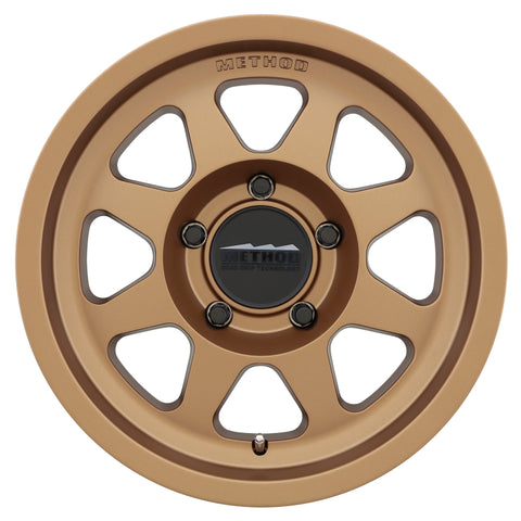 Method MR701 17x8.5 0mm Offset 5x5.5 108mm CB Method Bronze Wheel