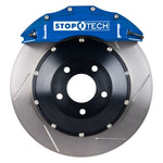 StopTech 14-15 BMW M3 / M4 Front BBK w/ Blue ST-60 Calipers Slotted 380x32mm Rotors
