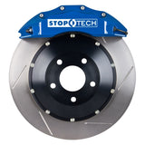 StopTech 14-15 BMW M3 / M4 Front BBK w/ Blue ST-60 Calipers Slotted 380x32mm Rotors