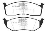 EBC 93-94 Chrysler Concorde 3.3 Redstuff Front Brake Pads