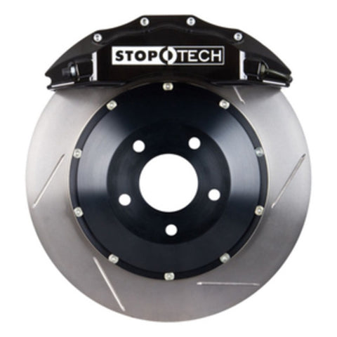 StopTech BBK 01-07 BMW M3 (E46) ST-60 Black Calipers 380x32 Front Slotted Rotors
