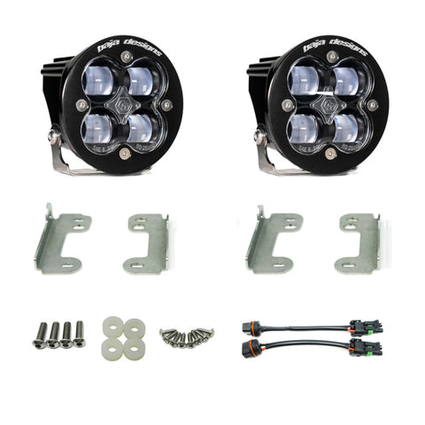 Baja Designs Wrangler JK Rubicon Squadron-R Fog Light & Fog Pocket Kit