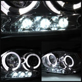 Spyder Scion TC 08-10 Projector Headlights LED Halo -Replaceable LEDs Smke PRO-YD-TTC08-HL-SM