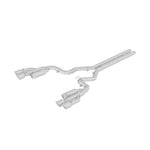 MBRP Armor Pro Cat-Back Exhaust; Race Version 18-23 Mustang GT w/o Active Exhaust