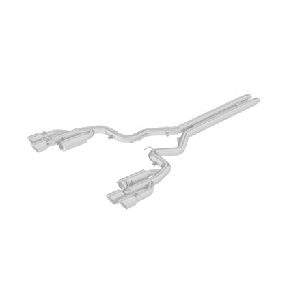 MBRP Armor Pro Cat-Back Exhaust; Race Version 18-23 Mustang GT w/o Active Exhaust