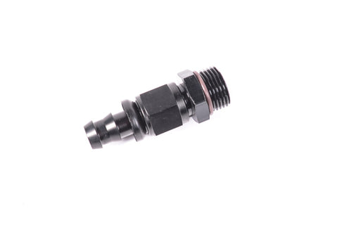 Radium Engineering 10AN 2-Piece Push-Lok Straight Hose End 1/2in