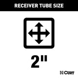 Curt 2020+ Kia Telluride Class 3 Trailer Hitch w/2in Receiver