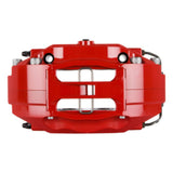 StopTech 01-06 BMW 330CI / 06-08 BMW Z4 Front BBK Red ST-40 Calipers 332x32 Drilled Rotors