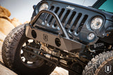 ICON 07-18 Jeep Wrangler JK Comp Series Front Bumper w/Fogs/Bars/Tabs