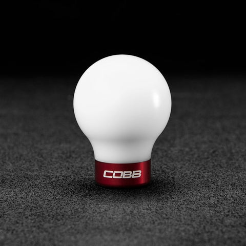 Cobb 08-10 EVO X GSR/MR/MRT White with Red Base Shift Knob