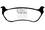 EBC 95-97 Ford Crown Victoria 4.6 (Phenolic PisTons) Greenstuff Rear Brake Pads