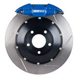 StopTech 02-05 WRX / 02-09 Impreza 2.5RS/2.5i Rear 2 Piston 328x28 Blue Slotted Rotors