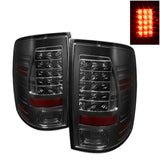 Spyder Dodge Ram 1500 09-14 10-14 LED Tail Lights Incandescent only - Smke ALT-YD-DRAM09-LED-SM