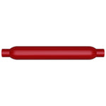 MagnaFlow Muffler Red Pack Series Glasspack 3.5in Rd 26in Body Length 2.25in/2.25in Inlet/Outlet