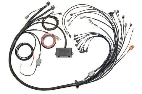 Haltech Ford Coyote 5.0 Elite 2500 Terminated Harness w/EV1 Inj Connectors/Early Style Cam Solenoid