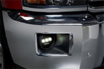 Putco 11-13 Jeep Wrangler JK w/ H16 Harness - Luminix High Power LED Fog Lamps - 1 Pair - 2400LM