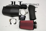 JLT 03-04 Ford Mustang SVT Cobra Black Textured Ram Air Intake Kit w/Red Filter