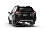 Rally Armor 20+ Subaru Outback UR Black Mud Flap w/ Grey Logo