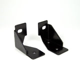 KC HiLiTES 07-18 Jeep JK Windshield Side Mount Light Bracket Set (Pair) - Black