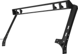 Go Rhino 07-18 Jeep Wrangler JK WLF Windshield Light Mount Frame - 30in Light Bar & Four 3in Cubes