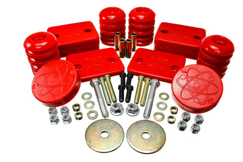 Energy Suspension 18-20 Jeep Wrangler JL Red Front Bump Stop Set (Set of 2)