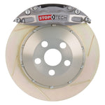 StopTech 2015 VW GTI Front BBK w/ Trophy ST-40 Caliper Zinc Slotted 328X28 2pc Rotor