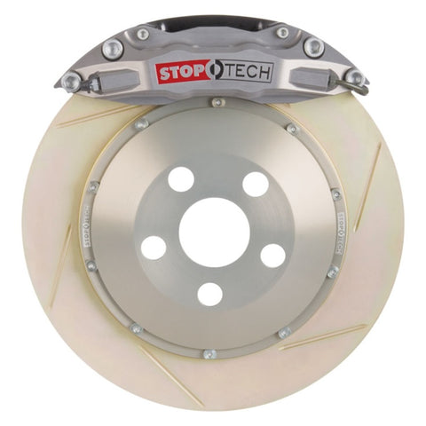 StopTech VW 12-14 Golf R Front BBK ST-40 Trophy Calipers 355X32 Zinc Slotted Rotors