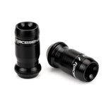 Raceseng TNR-1 Titanium Lug Nut Set - M12x1.25mm / R14 Floating Seat - Brushed Black