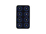 AEM EV 8 Button Keypad CAN Based Programmable Backlighting