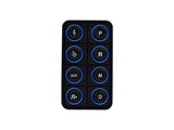 AEM EV 8 Button Keypad CAN Based Programmable Backlighting