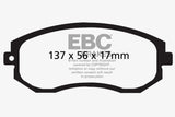 EBC 2012+ Subaru BRZ/FRS/86 2.0L Bluestuff Rear Brake Pads