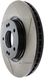 StopTech 11-13 Kia Sorento Slotted Sport Brake Rotor Front Left