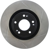 StopTech Power Slot 09-11 Hyundai Genesis 3.8L Sedan Front Left Slotted Rotor