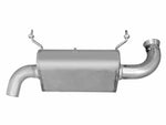 Gibson 16-18 Polaris RZR XP Turbo EPS Base 2.25in Single Exhaust - Stainless