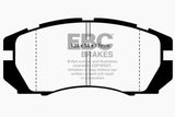 EBC 95-96 Subaru Impreza 2.2 Greenstuff Front Brake Pads